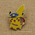 Promotion Benutzerdefinierte harte Emaille Metall Pikachu Pin Abzeichen